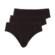 Jockey Kalsonger 3P Cotton Plus Brief Svart Medium Herr