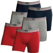 Jockey Kalsonger 6P Cotton Stretch Boxer Trunk Blandad Färg bomull Sma...