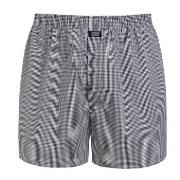 Jockey Kalsonger Woven Poplin Boxer Shorts Marin Rutig bomull Small He...