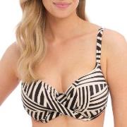 Fantasie La Chiva Underwire Full Cup Bikini Top Svart/Vit F 80 Dam