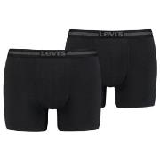 Levis Kalsonger 2P Tencel Boxer Brief Svart lyocell Medium Herr