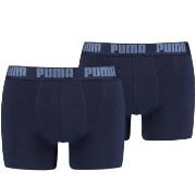 Puma Kalsonger 2P Basic Boxer Marin bomull Medium Herr