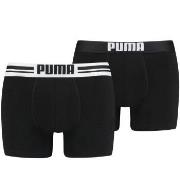 Puma Kalsonger 2P Everyday Placed Logo Boxer Svart bomull Small Herr