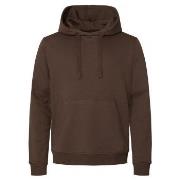 Resteröds Bamboo Hooded Shirt Brun Medium Herr