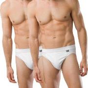 Schiesser Kalsonger 2P Authentic Rio Briefs Vit bomull Medium Herr