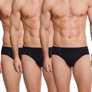 Schiesser Kalsonger 3P Essentials Super Mini Briefs Svart bomull Large...