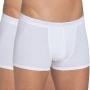 Sloggi Kalsonger 2P For Men Basic Short Vit bomull XX-Large Herr