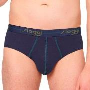 Sloggi Kalsonger 2P For Men Start Midi Marin mönstrad bomull X-Large H...