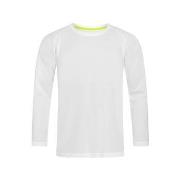 Stedman Active 140 Long Sleeve Vit polyester X-Large Herr