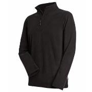 Stedman Active Fleece Half-Zip For Men Svart polyester X-Large Herr