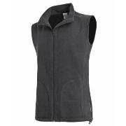 Stedman Active Fleece Vest For Men Grå polyester X-Large Herr