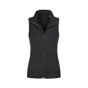 Stedman Active Fleece Vest For Women Svart polyester Large Dam
