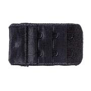 Trofe Bra Extender 2 Hooks 3 cm Svart One Size Dam