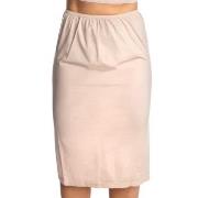 Trofe Slip Skirt Long Beige XX-Large Dam