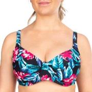 Trofe Tropical Nice Underwired Bikini Bra Svart blommig D 36 Dam