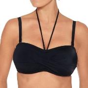 Wiki Basic Bandeau Bikini Top Svart B 75 Dam