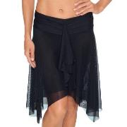 Wiki Basic Beach Skirt Svart polyester Large Dam