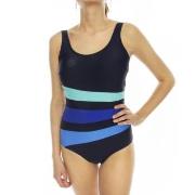 Wiki Swimsuit Bianca Classic Marin/Blå 40 Dam