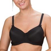Trofe Sanna Underwire Stripe Bra BH Svart F 75 Dam