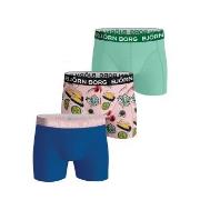 Björn Borg Kalsonger 3P Cotton Stretch Shorts For Boys 2033 Blå/Rosa b...