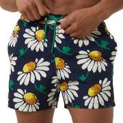 Björn Borg Badbyxor Sylvester Swim Shorts Blå m blommor polyester Smal...