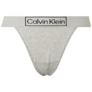 Calvin Klein Trosor Reimagined Heritage High Leg Thong Grå Medium Dam