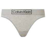 Calvin Klein Trosor Reimagined Heritage Thong Grå X-Small Dam