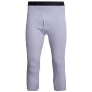 Dovre Three Quarter Long Johns Grå bomull Medium Herr