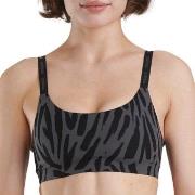 adidas BH BOS Micro Cut Free Scoop Lounge Bra Zebra Large Dam