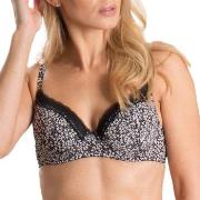 Trofe Laila Fashion Underwire Bra BH Svart mönstrad C 90 Dam