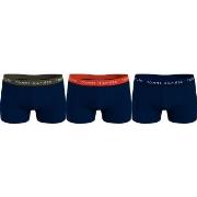 Tommy Hilfiger Kalsonger 3P Logo Essential Trunks Mörkblå Large Herr