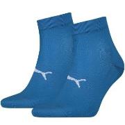 Puma Strumpor 2P Sport Light Quarter Socks Blå Strl 35/38