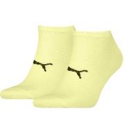 Puma Strumpor 2P Sport Light Sneaker Socks Gul Strl 35/38