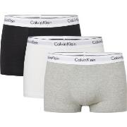 Calvin Klein Kalsonger 3P Modern Cotton Stretch Trunk Vit/Grå bomull X...