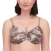 Chantelle BH C Magnifique Underwired Bra Brun mönstrad G 80 Dam