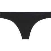 Calvin Klein Trosor Fusion Flex Thong Svart polyamid X-Small Dam