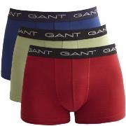 Gant Kalsonger 3P Trunk Röd/Grön bomull XX-Large Herr