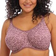 Elomi BH Energise Underwire Sport Support Bra Rosa Mönstrad F 80 Dam