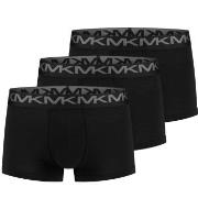 Michael Kors Kalsonger 3P Strecth Factor Boxer Brief Svart bomull Medi...