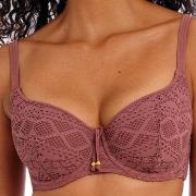 Freya Sundance Padded Bikini Top Brun polyamid D 75 Dam