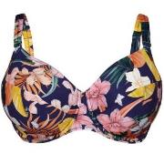 Rosa Faia Tropical Sunset Bikini Top Blå m blommor F 36 Dam