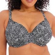 Elomi Pebble Cove Underwire Plunge Bikini Top Svart I 85 Dam