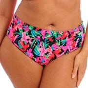 Elomi Savaneta Mid Rise Bikini Brief Svart blommig 3XL Dam