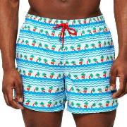 Happy socks Badbyxor Palm Beach Swim Shorts Blå Mönstrad polyester Lar...