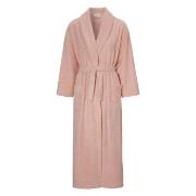 Damella Soft Velour Terry Robe Rosa Medium Dam