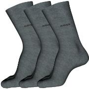 BOSS Strumpor 3P RS Finest Soft Cotton Sock Grå Strl 47/50 Herr