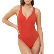 Triumph Flex Smart Summer OP Swimsuit Röd Fit Smart 3 Dam