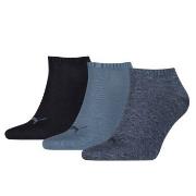 Puma Strumpor 3P Sneaker Socks Jeansblå Strl 43/46