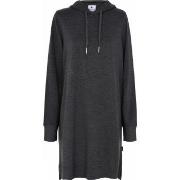 JBS of Denmark Bamboo Hoodie Dress Mörkgrå Medium Dam