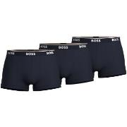 BOSS Kalsonger 6P Cotton Stretch Trunks Mörkblå bomull Small Herr